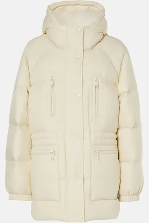 YVES SALOMON Shearling-trimmed down jacket
