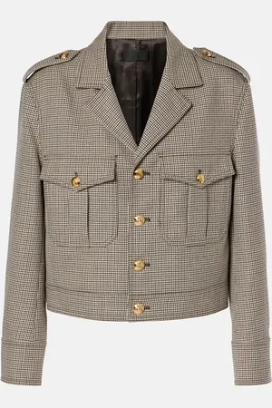 NILI LOTAN Lise cropped virgin wool jacket