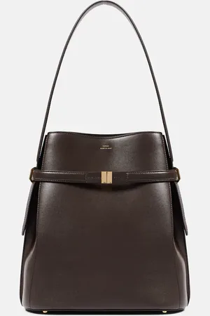 Totême Leather bucket bag