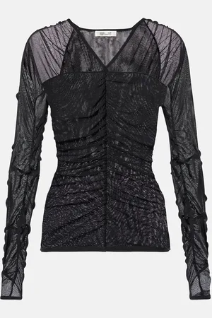 Diane von Furstenberg Eli mesh top