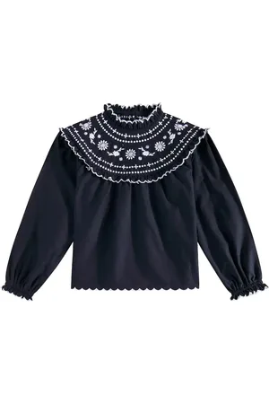 The New Society Pune embroidered cotton blouse