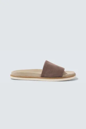 Brunello Cucinelli Suede slippers