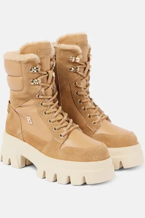Bogner Sapporo 2 shearling-lined leather combat boots