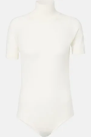 Alaïa AlaÃ¯a Turtleneck wool bodysuit