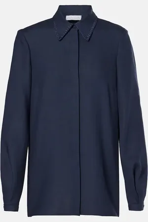 GABRIELA HEARST Delmer linen top