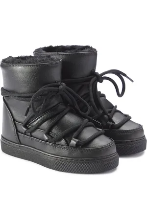 INUIKII Grape faux leather snow boots