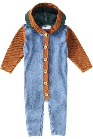 Louise Misha Baby Robin cotton and cashmere onesie