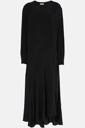 Isabel Marant Hanane ruffled silk maxi dress