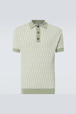 King & Tuckfield Wool polo sweater