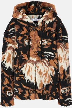 J.W.Anderson Fleece zip-up hoodie