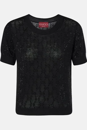 Gucci GG Crystal wool top