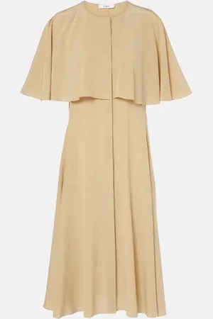 Chloé ChloÃ© Caped midi dress
