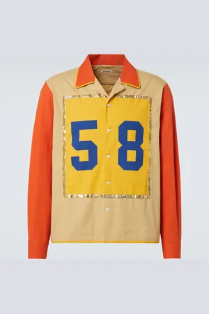 BODE Fifty-Eight printed cotton shirt