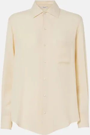 Loro Piana AndrÃ© silk georgette shirt