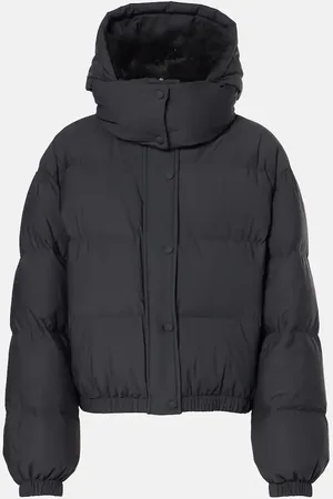YVES SALOMON Shearling-trimmed down jacket