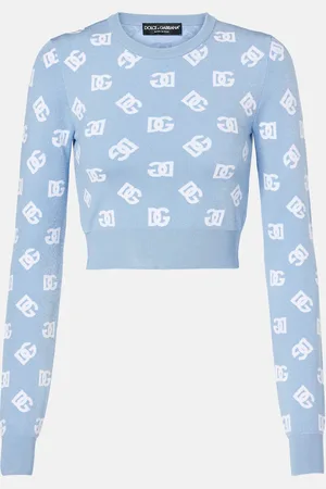 Dolce & Gabbana Logo cropped sweater