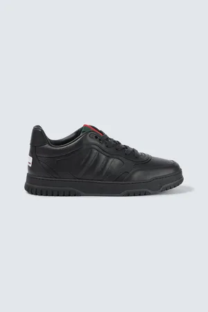 Gucci Re-Web leather sneakers