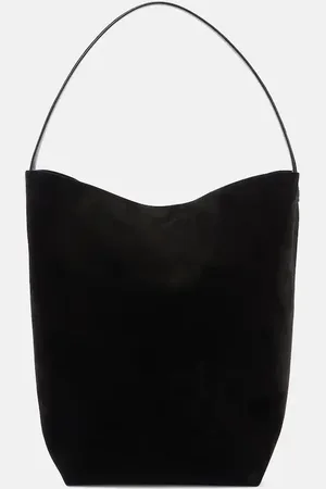 The Row N/S Park Large suede tote bag