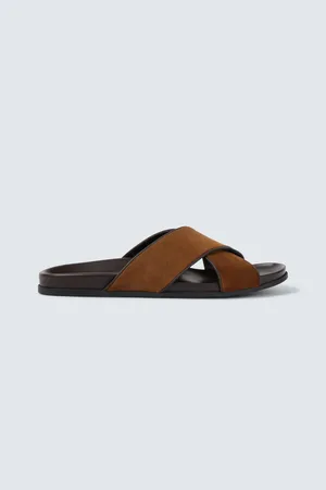 Manolo Blahnik Chiltern suede sandals
