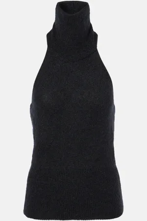 MAGDA BUTRYM Turtleneck mohair-blend top