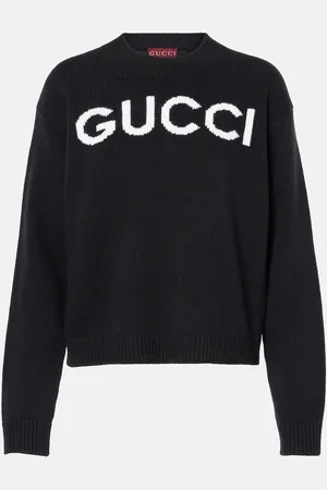 Gucci Logo wool sweatershirt