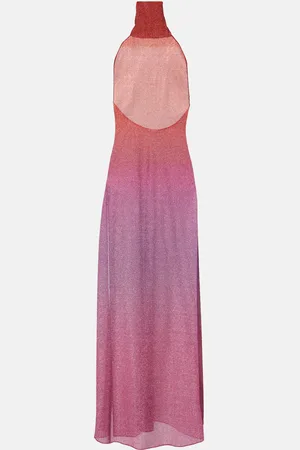 Oseree OsÃ©ree LumiÃ¨re lamÃ© maxi dress