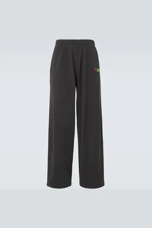Balenciaga Printed cotton jersey sweatpants