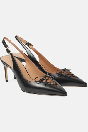 MALONE SOULIERS Trudie leather slingback pumps
