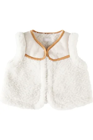 Chloé ChloÃ© Kids Baby logo teddy vest