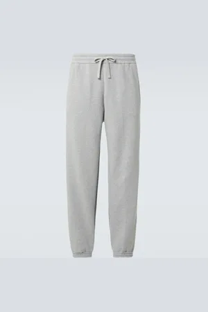Gucci Web cotton jersey sweatpants