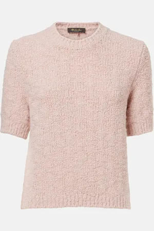 Loro Piana Folecchio cashmere and silk top