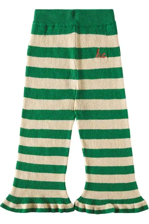 Bobo Choses BC striped knitted wide-leg pants