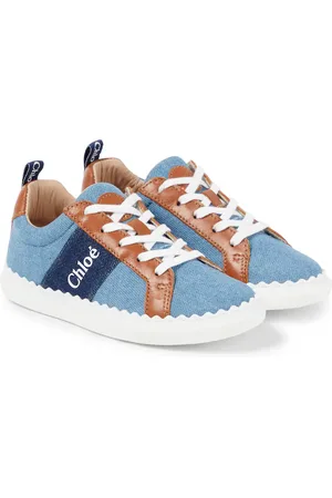 Chloé ChloÃ© Kids Denim sneakers