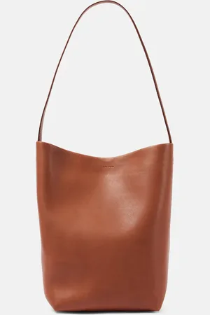 The Row Park N/S Medium leather tote bag