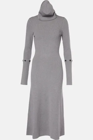 Proenza Schouler Jocelyn ribbed-knit midi dress