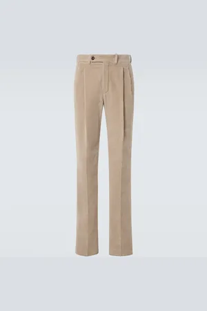 SLOWEAR Cotton corduroy straight pants