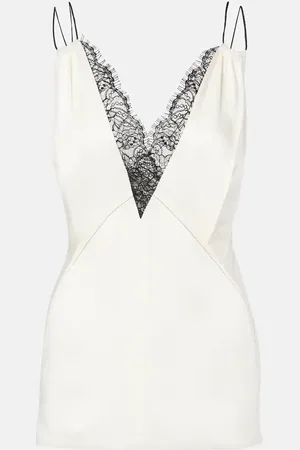 Victoria Beckham Lace-trimmed camisole
