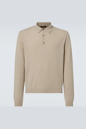Loro Piana Cashmere polo sweater