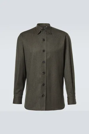 Rubinacci Virgin wool overshirt