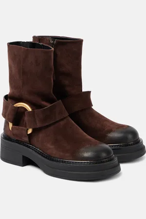 Dorothee Schumacher Suede Softness biker boots