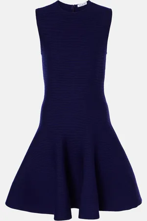 Alaïa AlaÃ¯a Wool-blend minidress