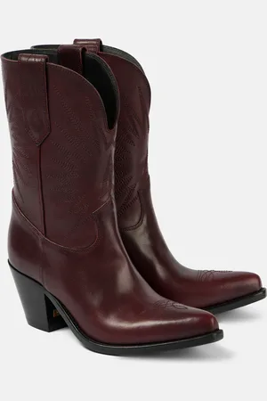 Golden Goose Wish Star Francesca leather cowboy boots