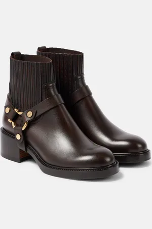 Chloé ChloÃ© Dakota leather biker boots