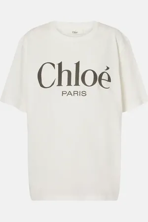 Chloé ChloÃ© Logo cotton jersey T-shirt