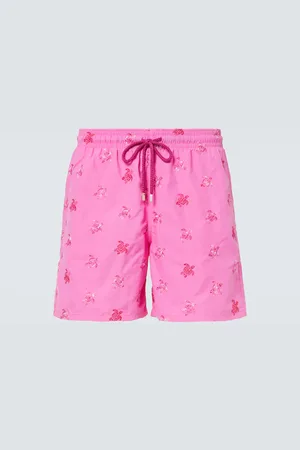 Vilebrequin Mistral embroidered swim trunks