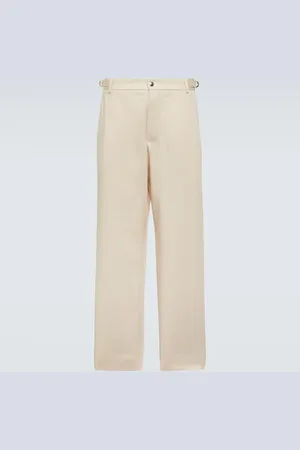 Jacquemus Le pantalon Jean cotton and linen pants