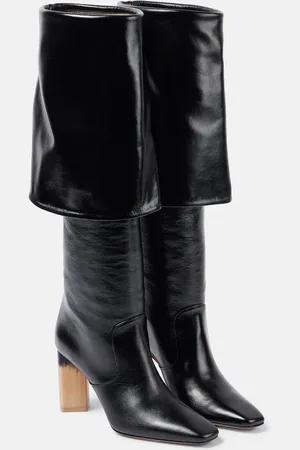 Chloé ChloÃ© Georgia 90 leather knee-high boots
