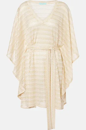 Melissa Odabash Anna lamÃ© beach cover-up