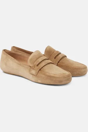 Gianvito Rossi Giorgia suede penny loafers