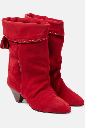 Isabel Marant Dalby suede cowboy boots
